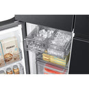 Samsung Family Hub French Style Smart Fridge Freezer with AI Vision Inside | Black Stainless Steel - RF65DG9H0EB1/EU Redmond Electric Gorey