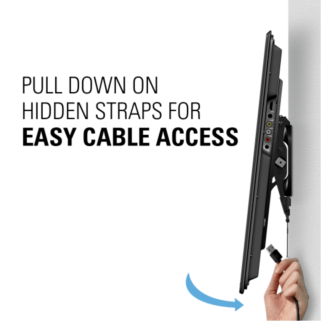 SANUS 37”–55” Tilting TV Wall Mount VMT5B2