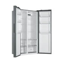 Haier SBS 90 Series 3 528L American Fridge Freezer | 177.5 (H) | Gentle Silver - HSR3918ENPG Redmond Electric Gorey