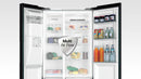 Haier SBS 90 Series 3 528L American Fridge Freezer | 177.5 (H) | Gentle Silver - HSR3918ENPG Redmond Electric Gorey