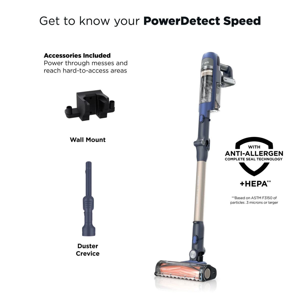 PowerDetect Speed Pet Cordless Vacuum – Ultramarine