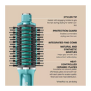 Shark Glossi 2-In-1 Hot Brush + Air Glosser | Juniper - HT302UKTL Redmond Electric Gorey