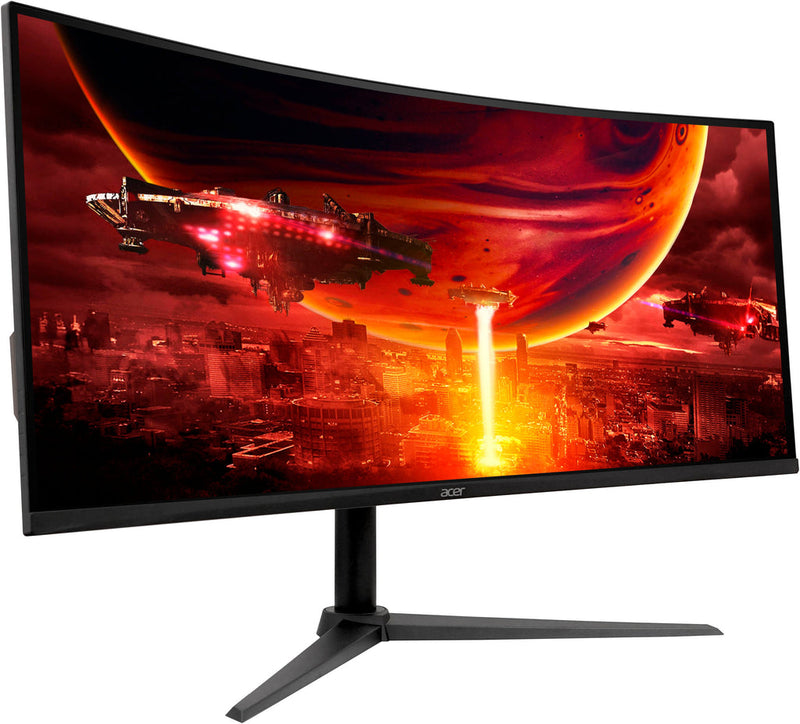 Acer Nitro ED0 34″ UW‑QHD Curved Gaming Monitor | Black - UM.CE0EE.004 Redmond Electric Gorey