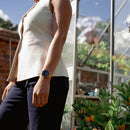 Atom Smart Watch Rose Gold Mesh
