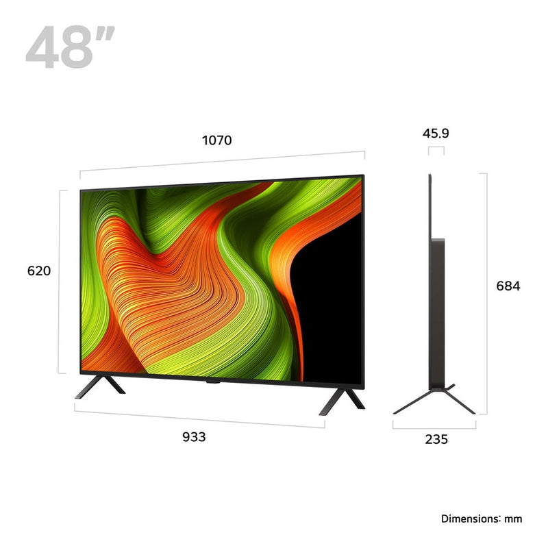 LG OLED AI 48" 4K HDR Smart TV | OLED48B56LA.AEK LG TV Redmond Electric