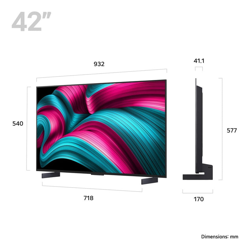 LG OLED AI 42" 4K HDR Smart TV | OLED42C54LA.AEK LG TV Redmond Electric