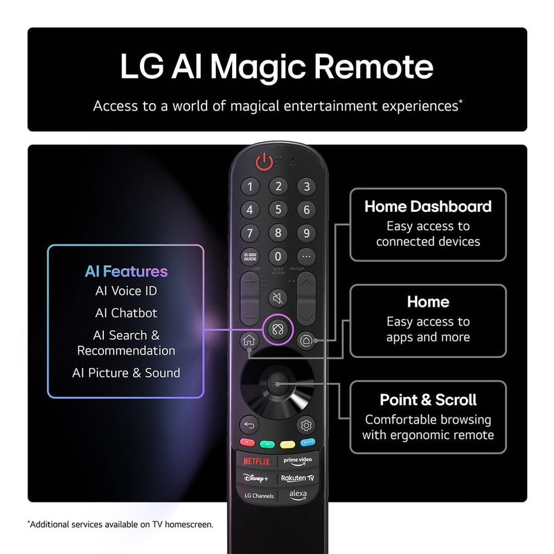 LG OLED AI 48" 4K HDR Smart TV | OLED48B56LA.AEK LG TV Redmond Electric