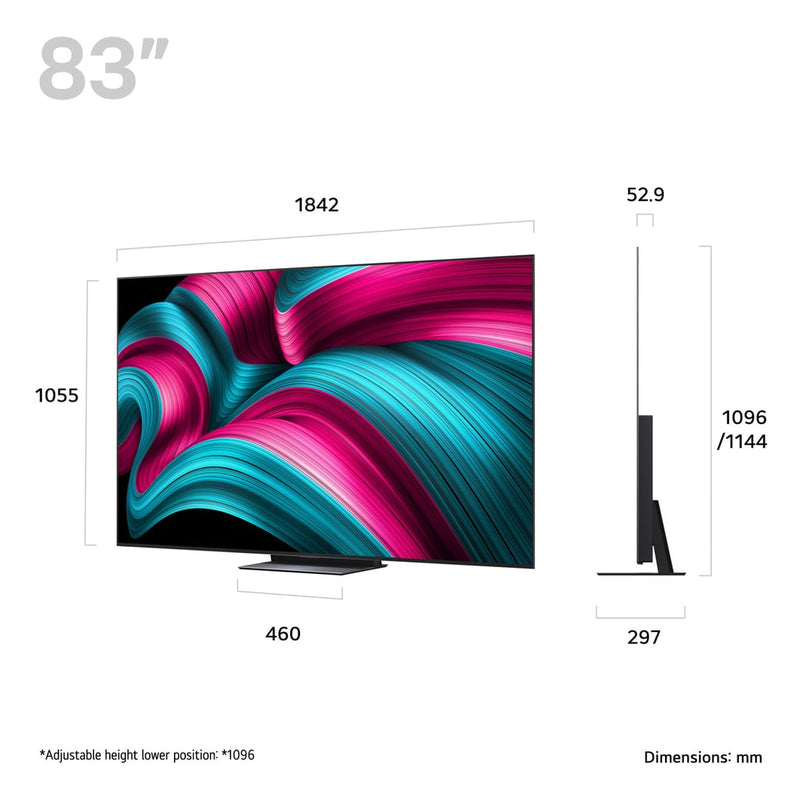 LG OLED AI 83" 4K HDR Smart TV | OLED83C54LA.AEK Redmond Electric