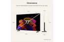 77" OLED B6E AI 4K Smart TV