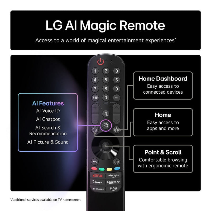 LG OLED AI 55" 4K HDR Smart TV | OLED55C54LA.AEK LG TV Redmond Electric