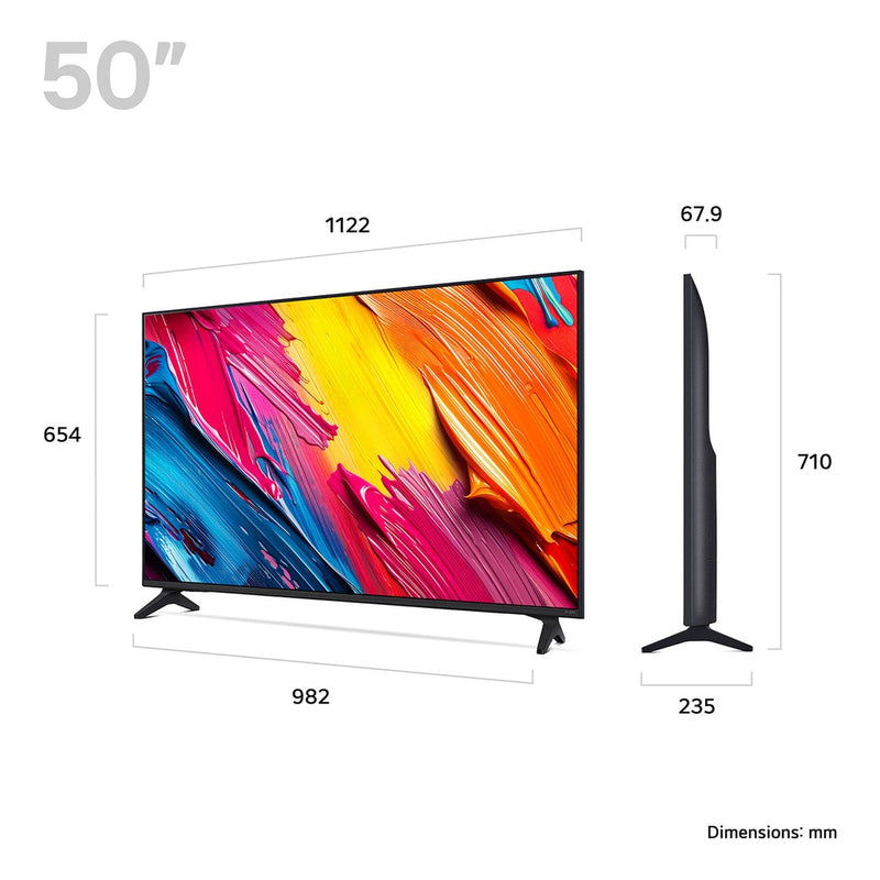 QNED70 50" 4K UHD QNED Smart TV