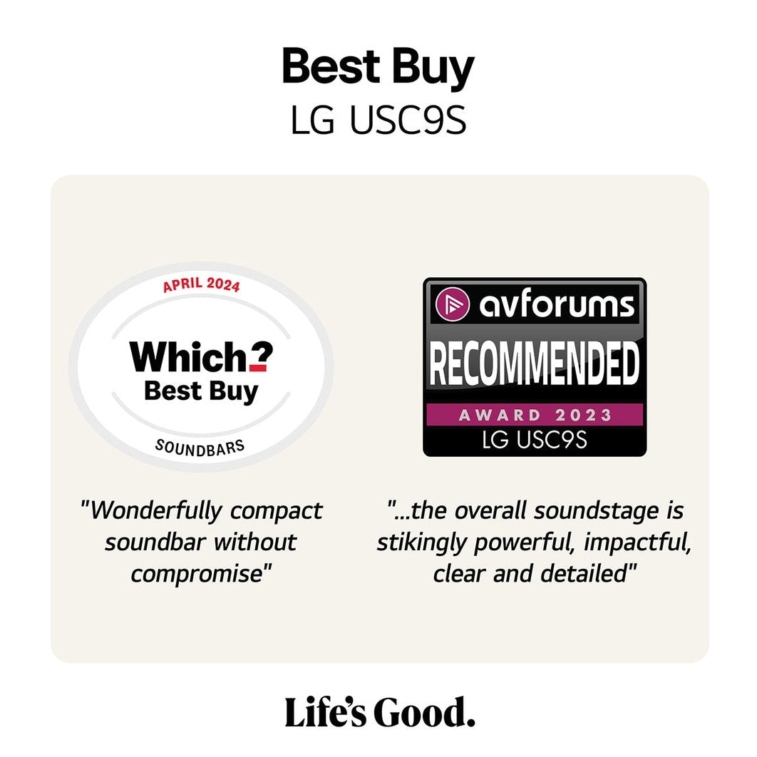LG USC9S 3.1.3ch Wireless Sound Bar with Subwoofer