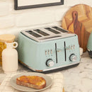 Cotswold 4 Slice Toaster Sage