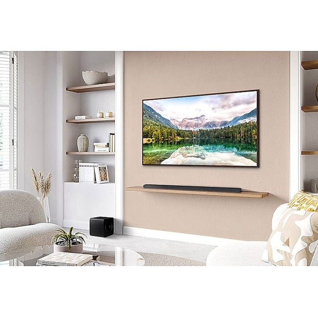 S800D Ultra-Slim 3.1.2 Channel Soundbar with Wireless Subwoofer | Black