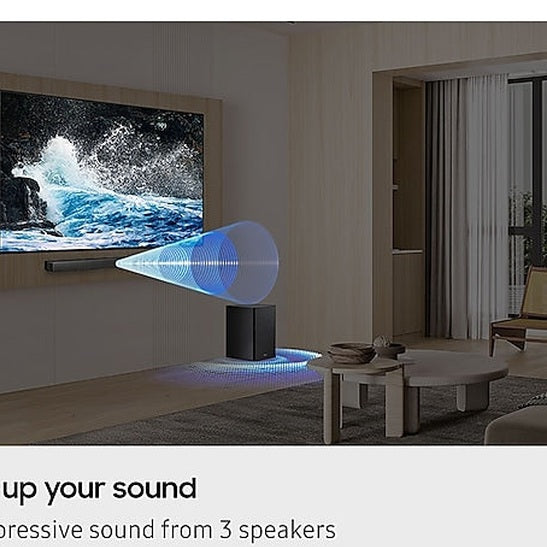 B450F B-Series 2.1-Channel Soundbar with Wireless Subwoofer | Black