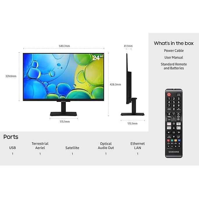 Full HD 24 Inch Smart TV - Redmond Electric