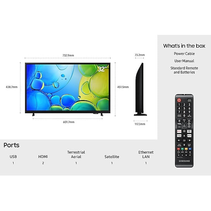 Full F6000 HD 32 Inch Smart TV