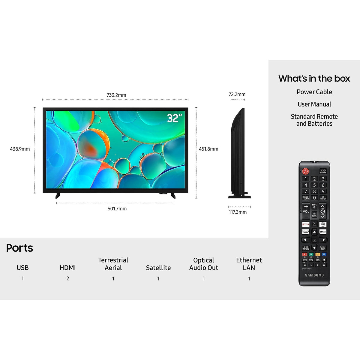 HD 32 Inch Smart TV | UE32H5000FKXXU