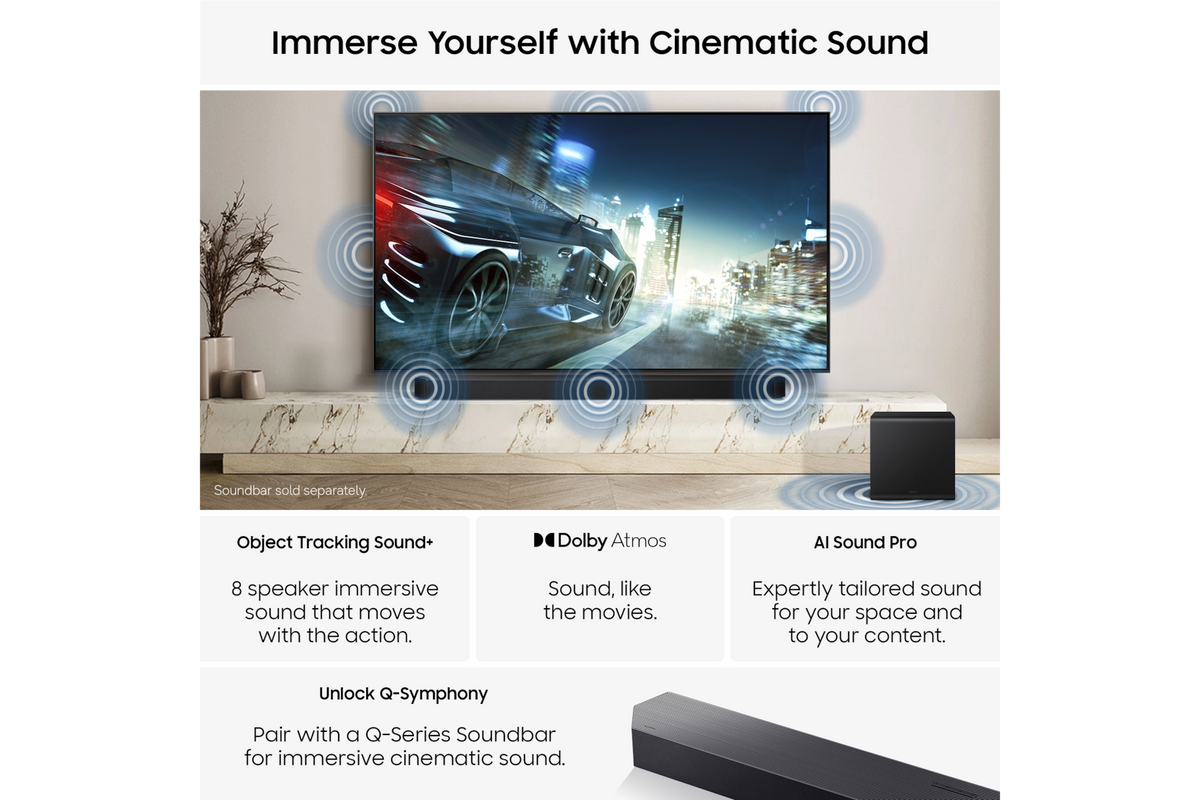 Samsung MRE65R95HATXXU 65-inch R95H Micro RGB