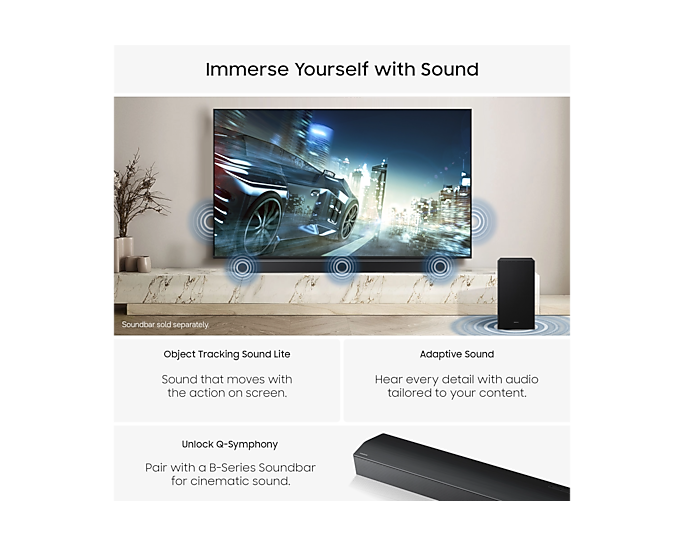 Samsung UE85M70HAKXXU 85-inch M70H Mini LED