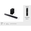 Q600F Q-Series 3.1.2-Channel Soundbar with Wireless Subwoofer | Black