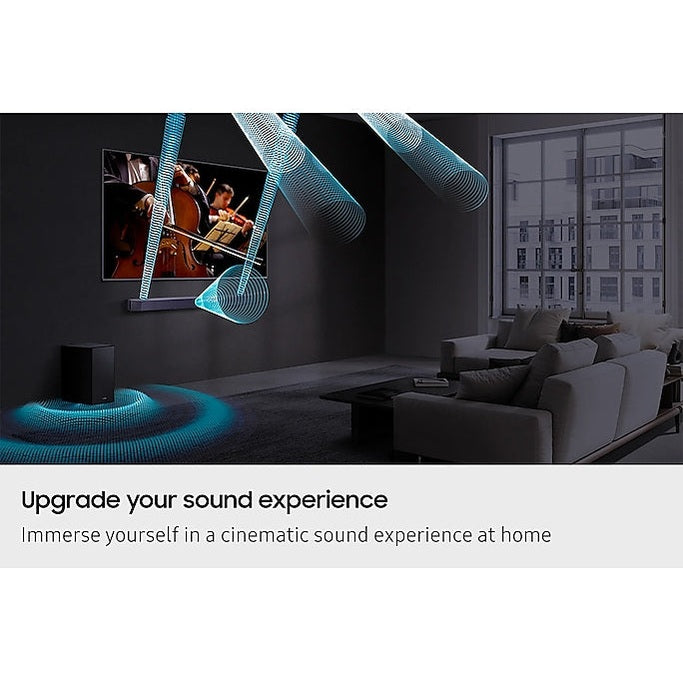 Q600F Q-Series 3.1.2-Channel Soundbar with Wireless Subwoofer | Black