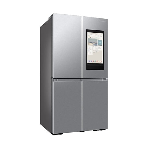 Samsung Family Hub AI Vision Inside French Style Smart Fridge Freezer - Real Stainless | RF65DG9H0ESR/EU Samsung American Fridge Freezer Redmond Electric