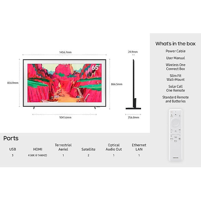 The Frame Pro 65 Inch Neo QLED 4K Vision AI Smart TV