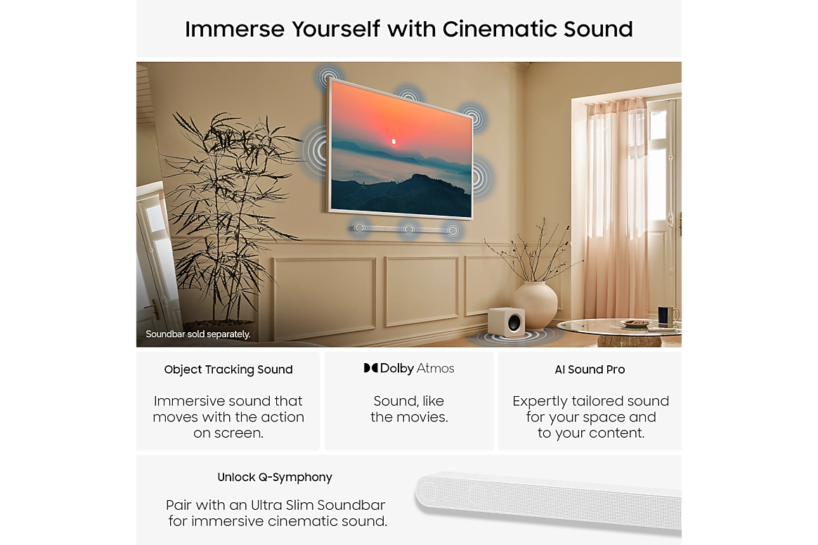 Samsung QE65LS03HWUXXU 65-inch The Frame Pro