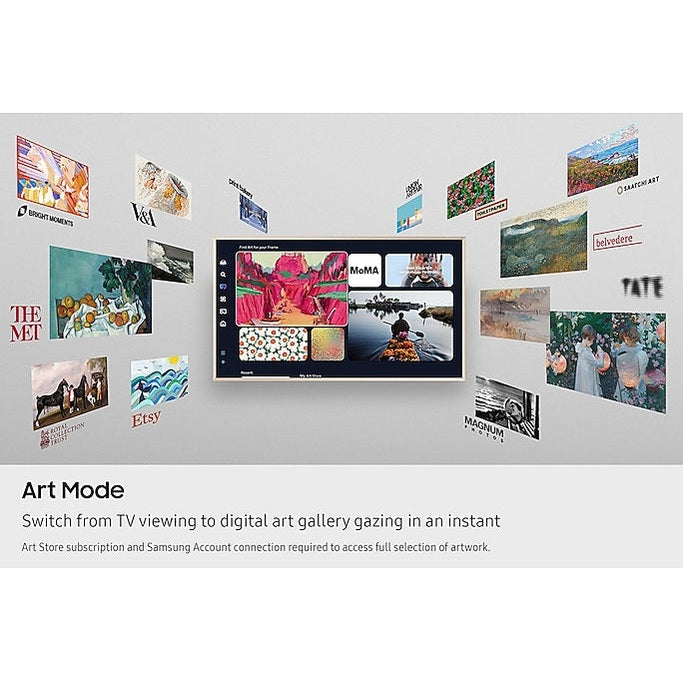 The Frame 55 Inch QLED 4K Vision AI Smart TV