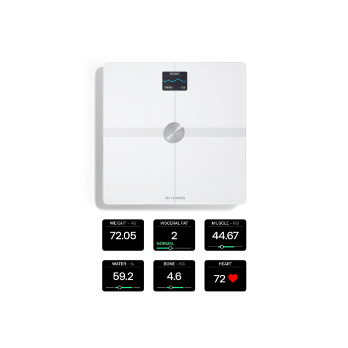 Body Composition Smart Scale - White