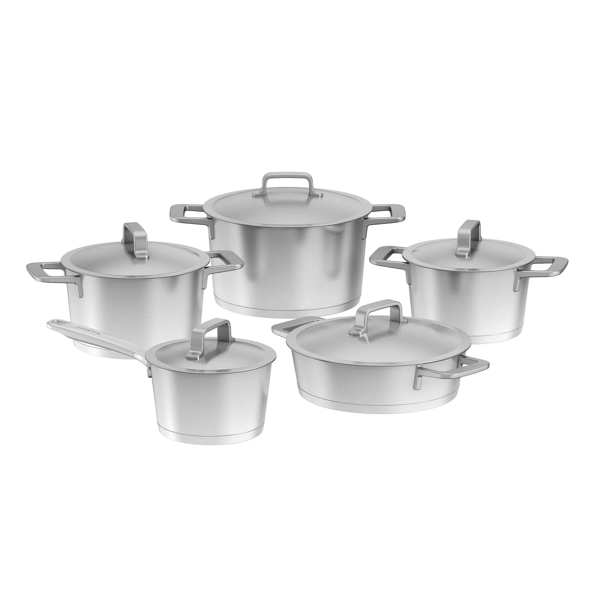 Meta 10-Piece Stainless Steel Cookware Set