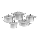Meta 10-Piece Stainless Steel Cookware Set