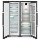 Liebherr XRFBS-5295 Peak BioFresh Side-by-Side Fridge Freezer - BlackSteel