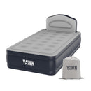 Yawn single air bed with fitted sheet, model 1658