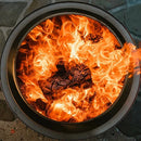 Yukon Smokeless 27" Firepit | Stainless Steel