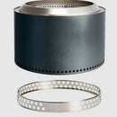 Yukon Smokeless 27" Firepit | Gunmetal