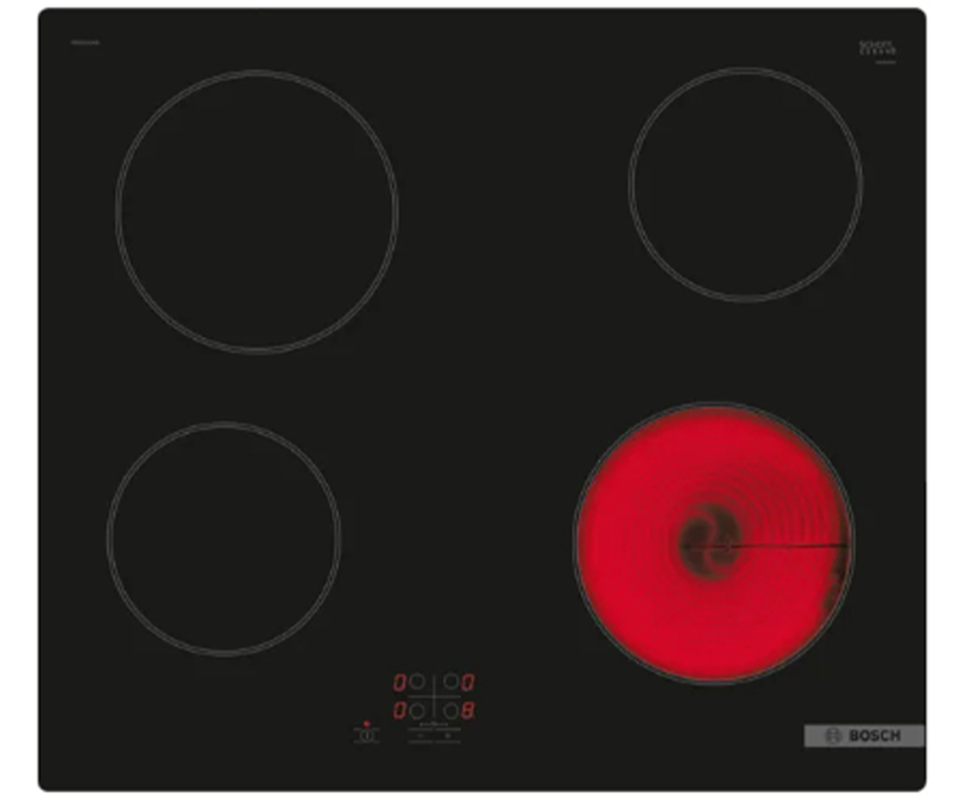 BOSCH SERIE 2 60CM CERAMIC HOB 4 RING | PKE61RAA8B - Redmond Electric Gorey