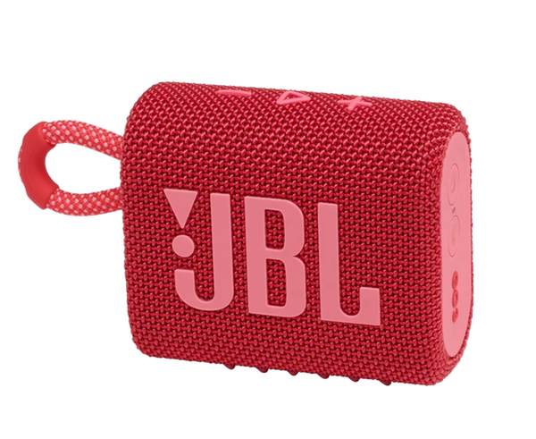 JBL Go 3 Portable Waterproof Bluetooth Speaker | Red - Redmond Electric Gorey