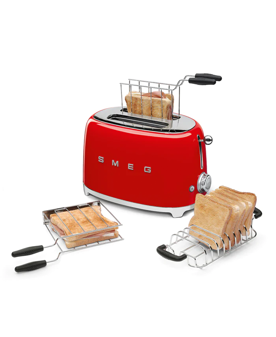 Smeg 50's Retro Style 2 Slice Toaster | Red - Redmond Electric Gorey