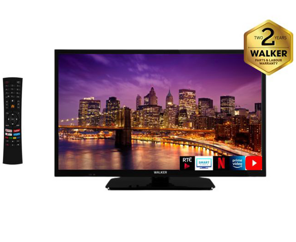 WALKER  24" 720p HD Smart TV 24WPS21BK Redmond Electric Gorey