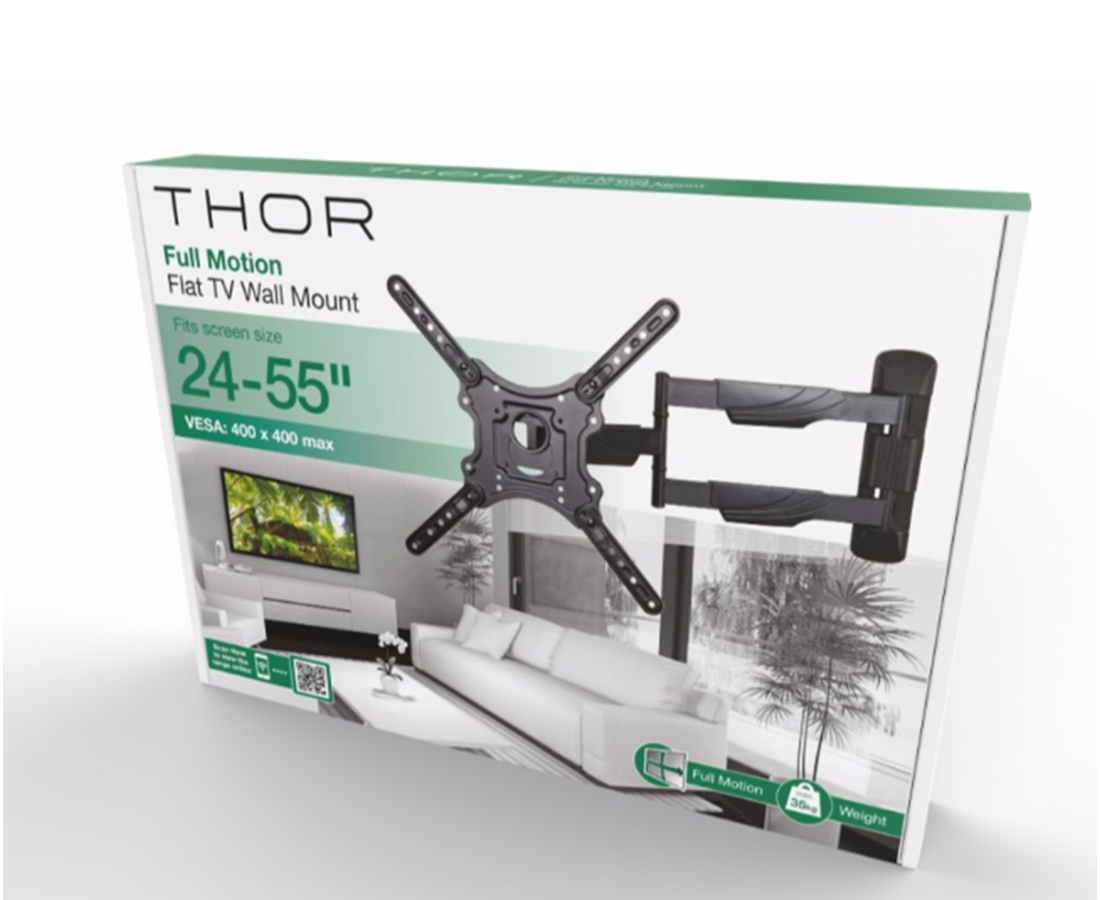 Full Motion TV Bracket 24”-55” - Redmond Electric