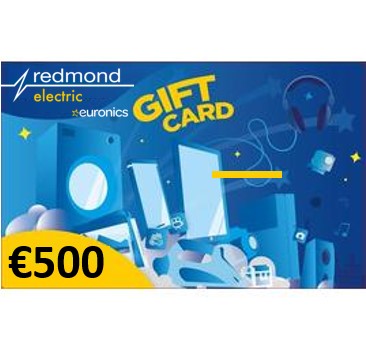 €500 Gift Voucher - Redmond Electric Gorey