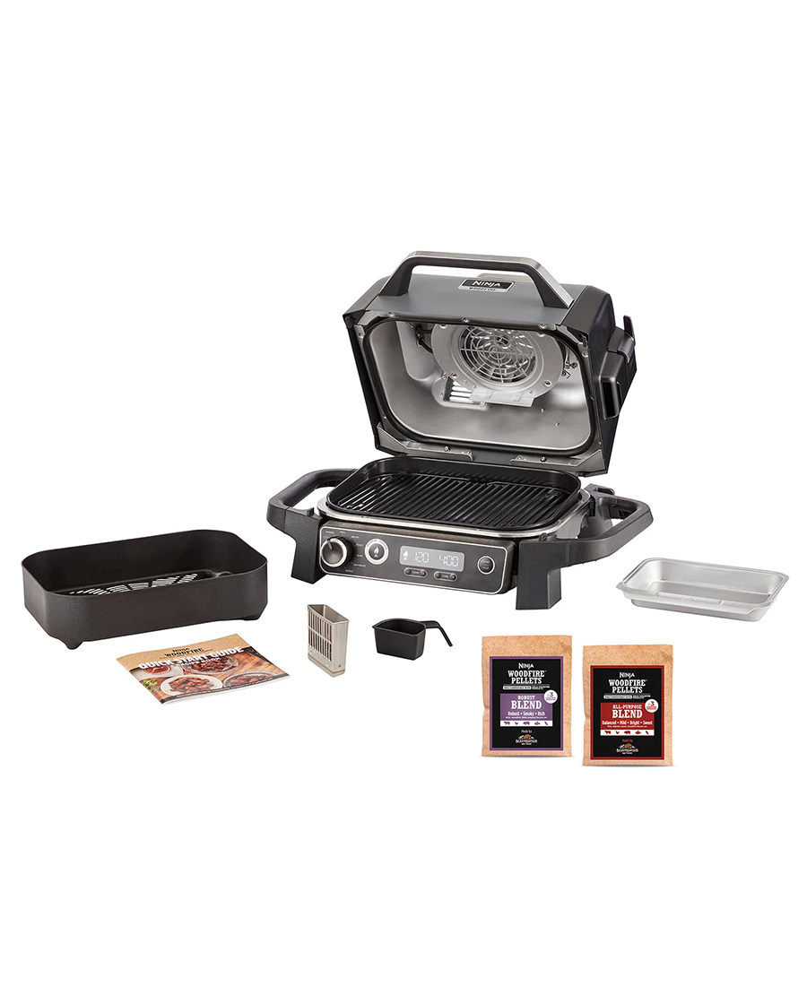 Ninja Woodfire Outdoor Electric BBQ Grill & Smoker OG701UK Redmond Electric Gorey