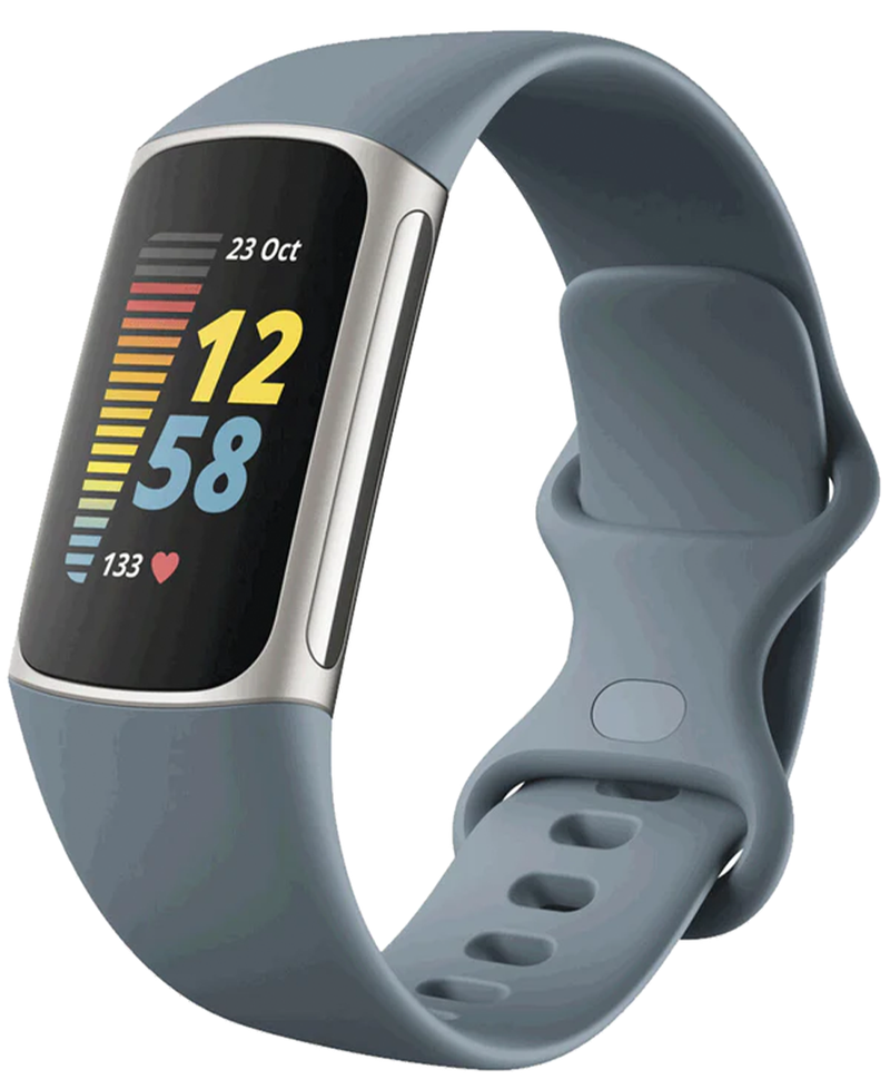 Fitbit Charge 5 Health & Fitness Smart Watch | Steel Blue & Platinum 79-FB421SRBU Redmond Electric Gorey