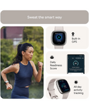 Fitbit Sense 2 Smartwatch | Lunar White & Platinum 79-FB521SRWT Redmond Electric Gorey