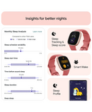 Fitbit Versa 4 Health & Fitness Smart Watch | Pink Sand & Copper Rose 79-FB523RGRW Redmond Electric Gorey