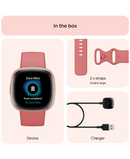 Fitbit Versa 4 Health & Fitness Smart Watch | Pink Sand & Copper Rose 79-FB523RGRW Redmond Electric Gorey