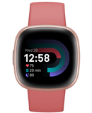 Fitbit Versa 4 Health & Fitness Smart Watch | Pink Sand & Copper Rose 79-FB523RGRW Redmond Electric Gorey