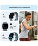 Fitbit Versa 4 Smartwatch | Waterfall Blue & Platinum 79-FB523SRAG Redmond Electric Gorey